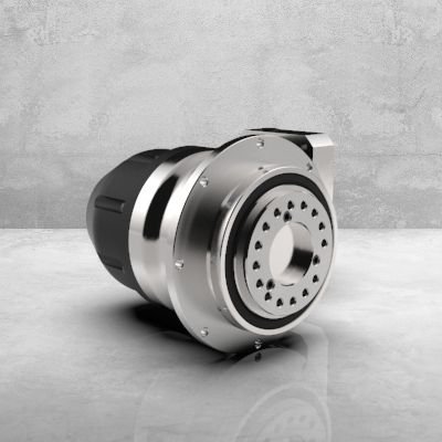EvoGear Hypoid Gear Planetary angle gear full shaft output flange VRT