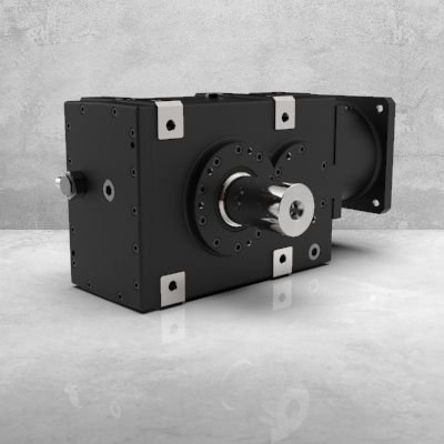 KS-TwinGear Kegelstirnradgetriebe 1L Vollwelle Hypoidverzahnung Stirnradverzahnung