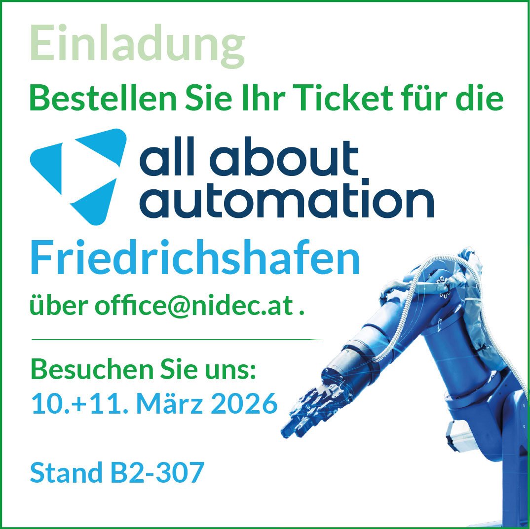 Einladung zur all about automation Friedrichshafen