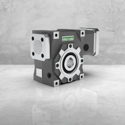 Schneckenradgetriebe Dynabox Nidec Girard Graessner Abtriebshohlwelle mit Passfedernut